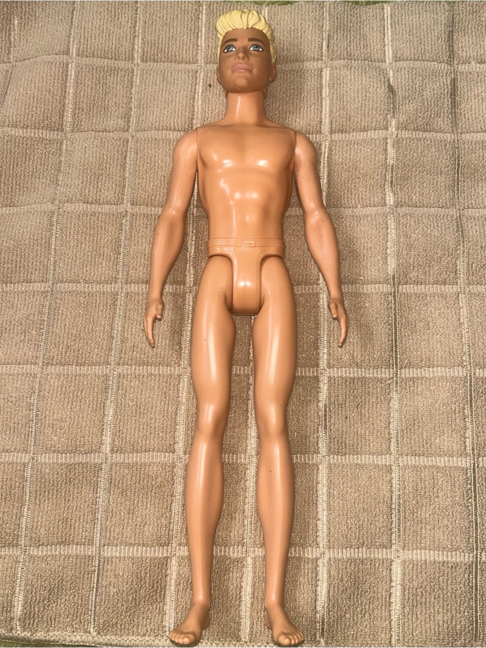 Barbie Blonde Male Fashion Doll Tan Body